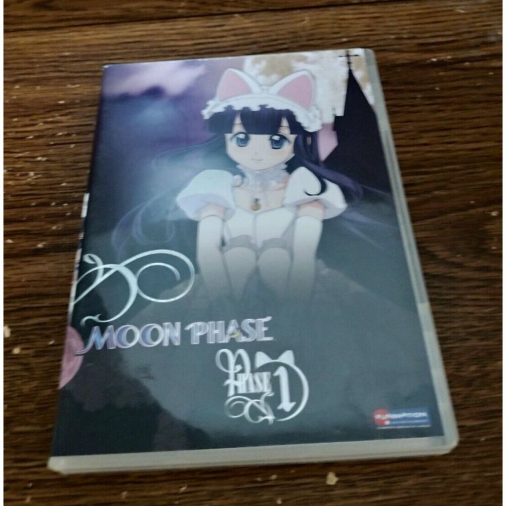 Moon Phase: Phase 1 (Anime DVD, 2004) with 5 Premium Art Cards